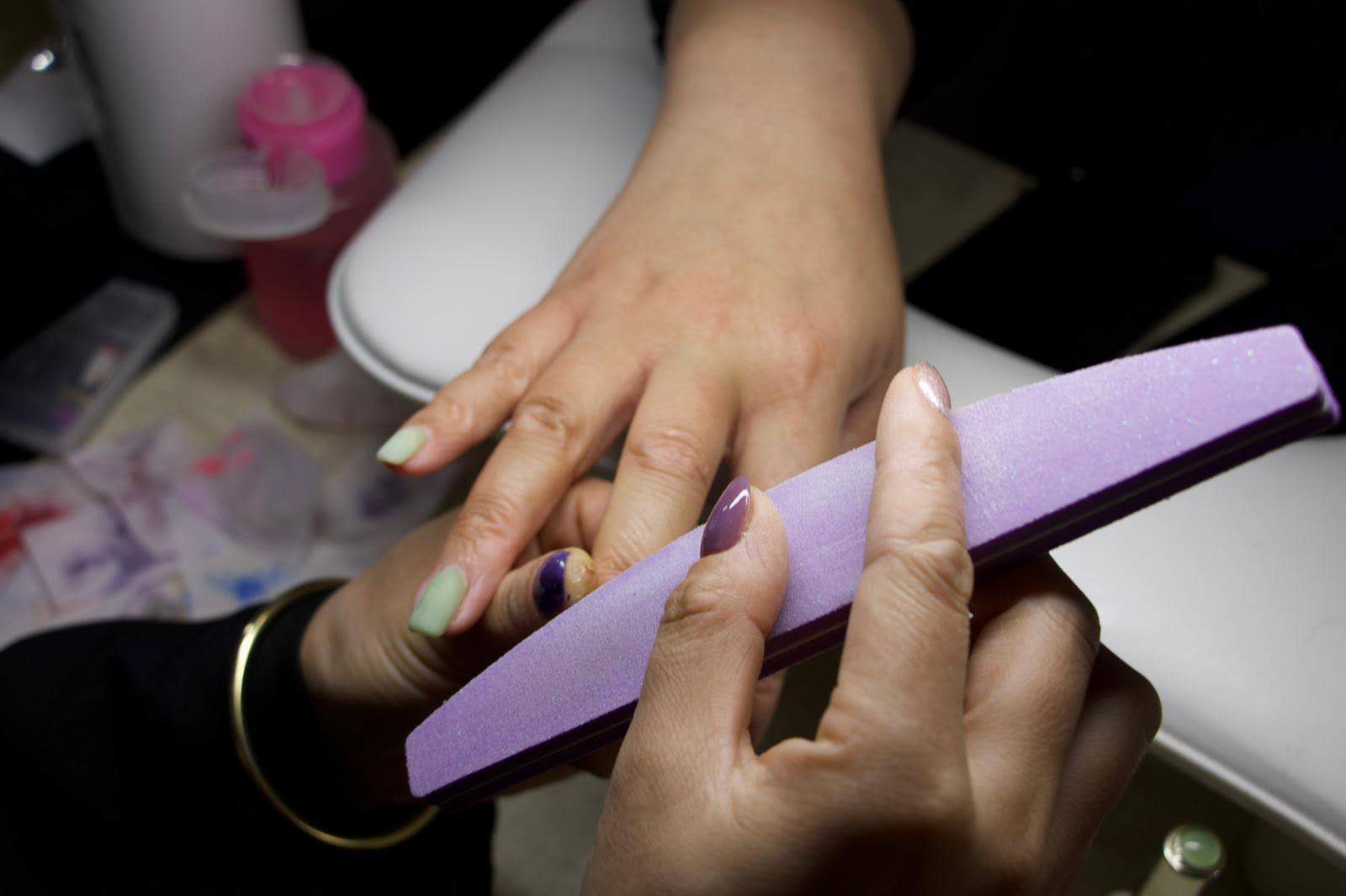 Limatura unghie professionale